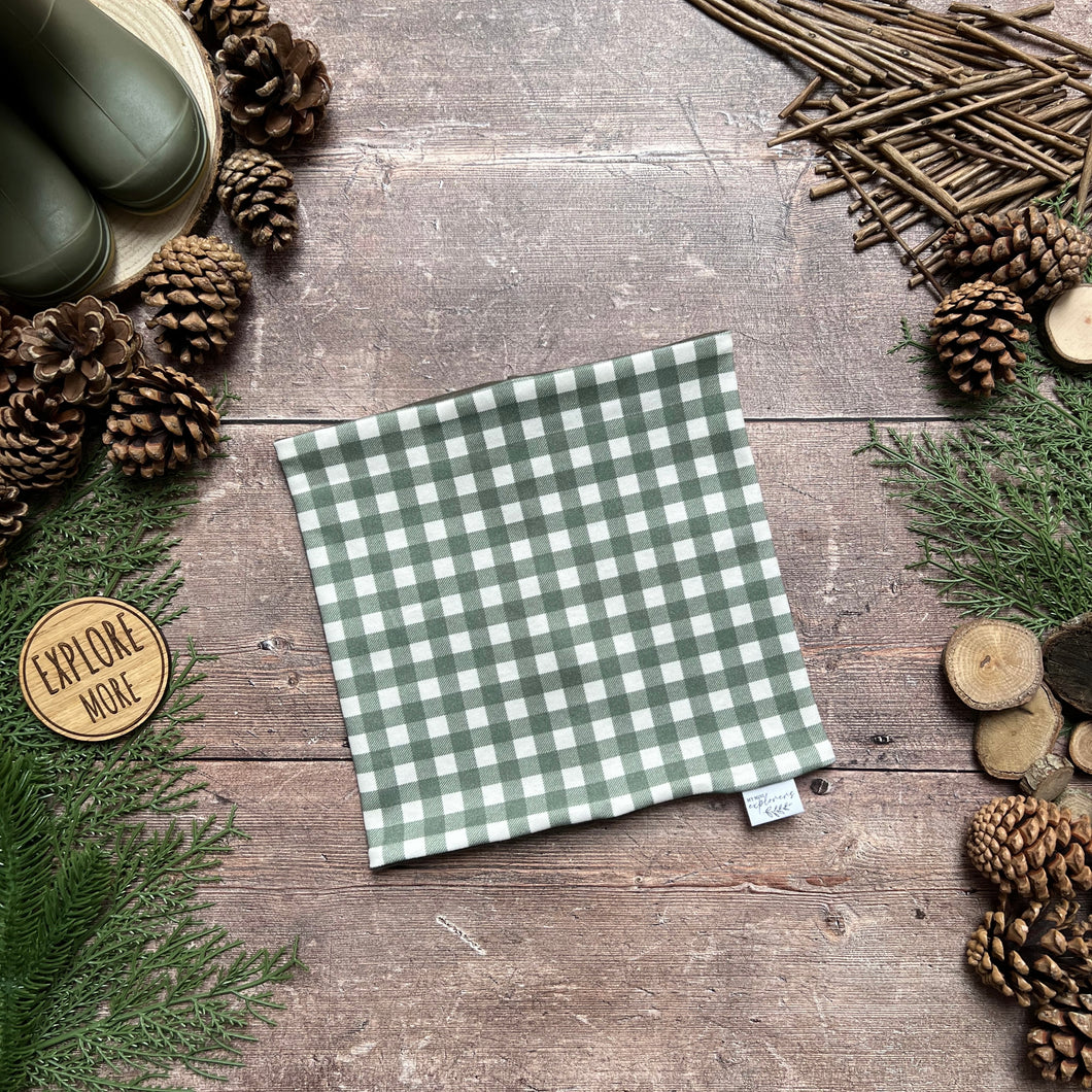 Forest Gingham Snood
