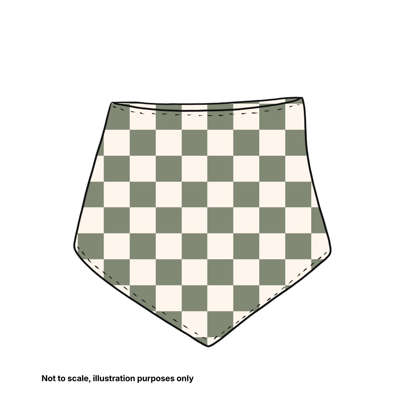 Matching Dribble Bib - Pick your print