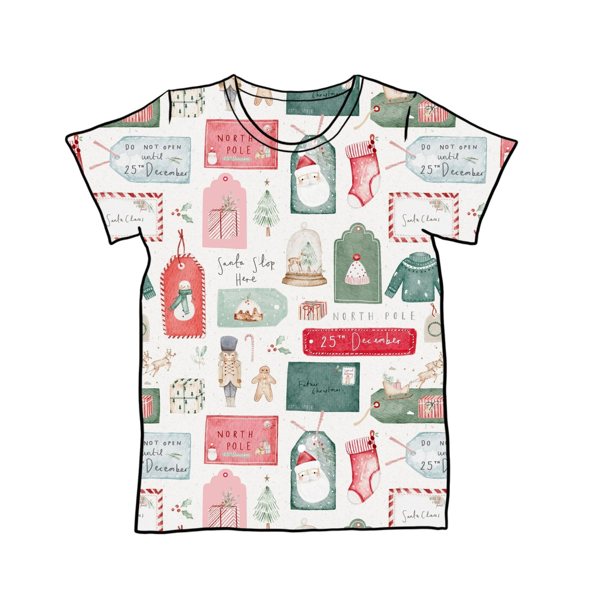 North Pole Greetings Child & Baby T-Shirt - Short or Long Sleeve