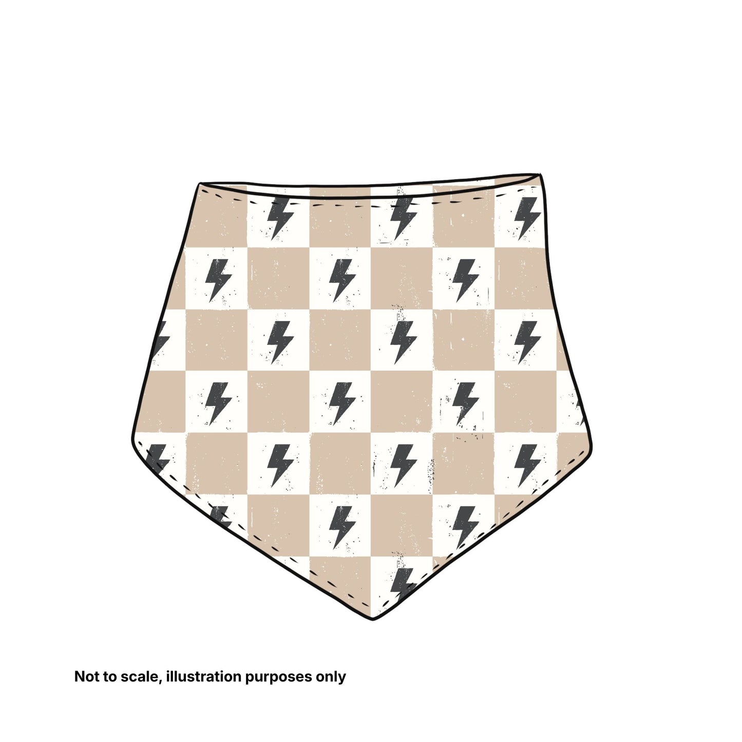 Matching Dribble Bib - Pick your print