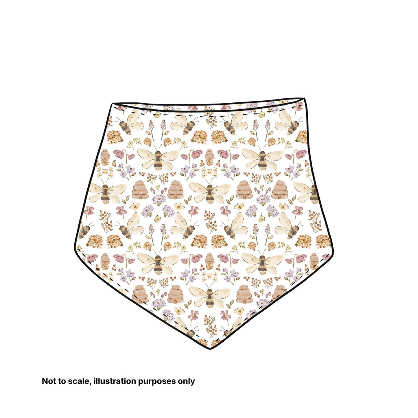 Matching Dribble Bib - Pick your print