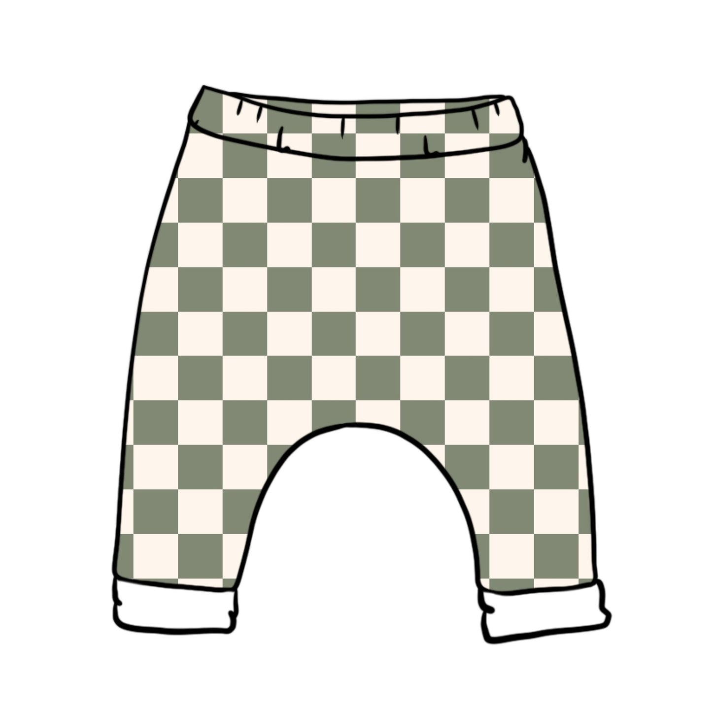 Chequerboard Baby & Child Harems