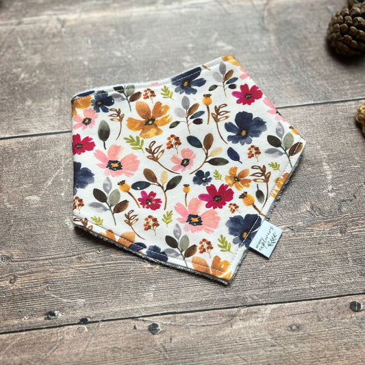 Wild Floral Dribble Bib