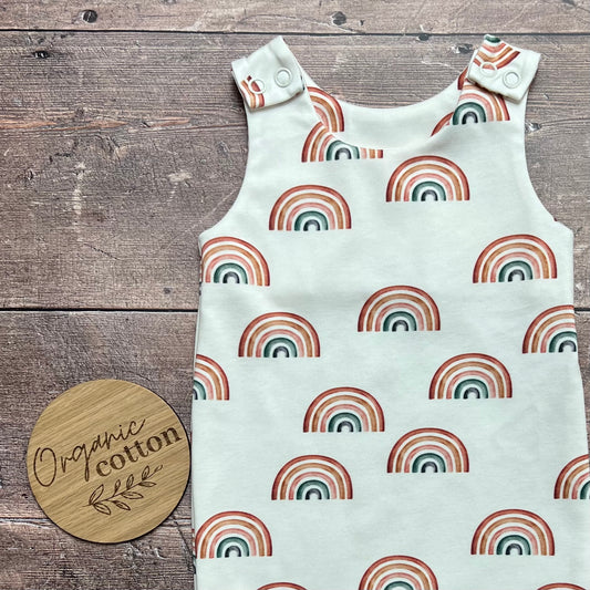 Rainbows Romper 3-6m