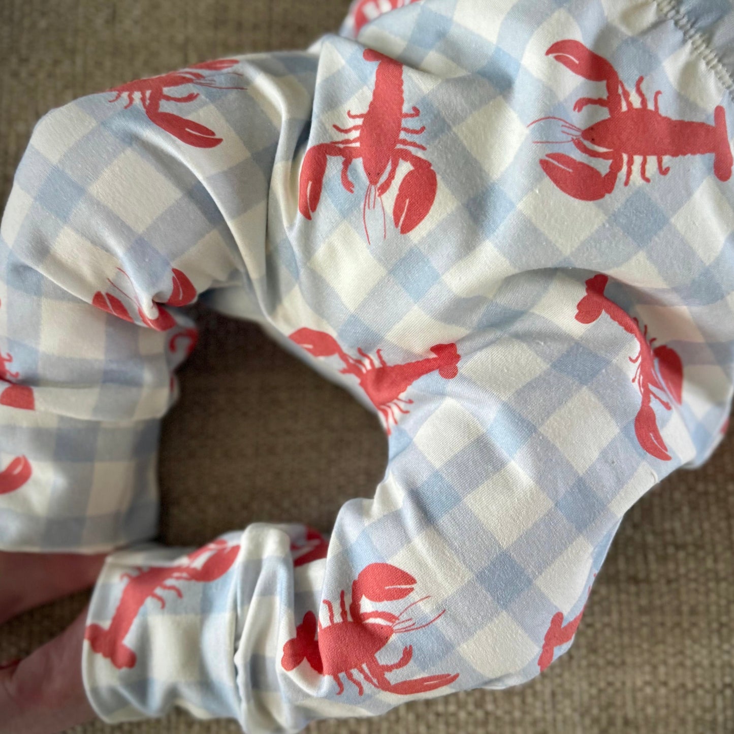 Gingham Lobster Baby & Child Harems