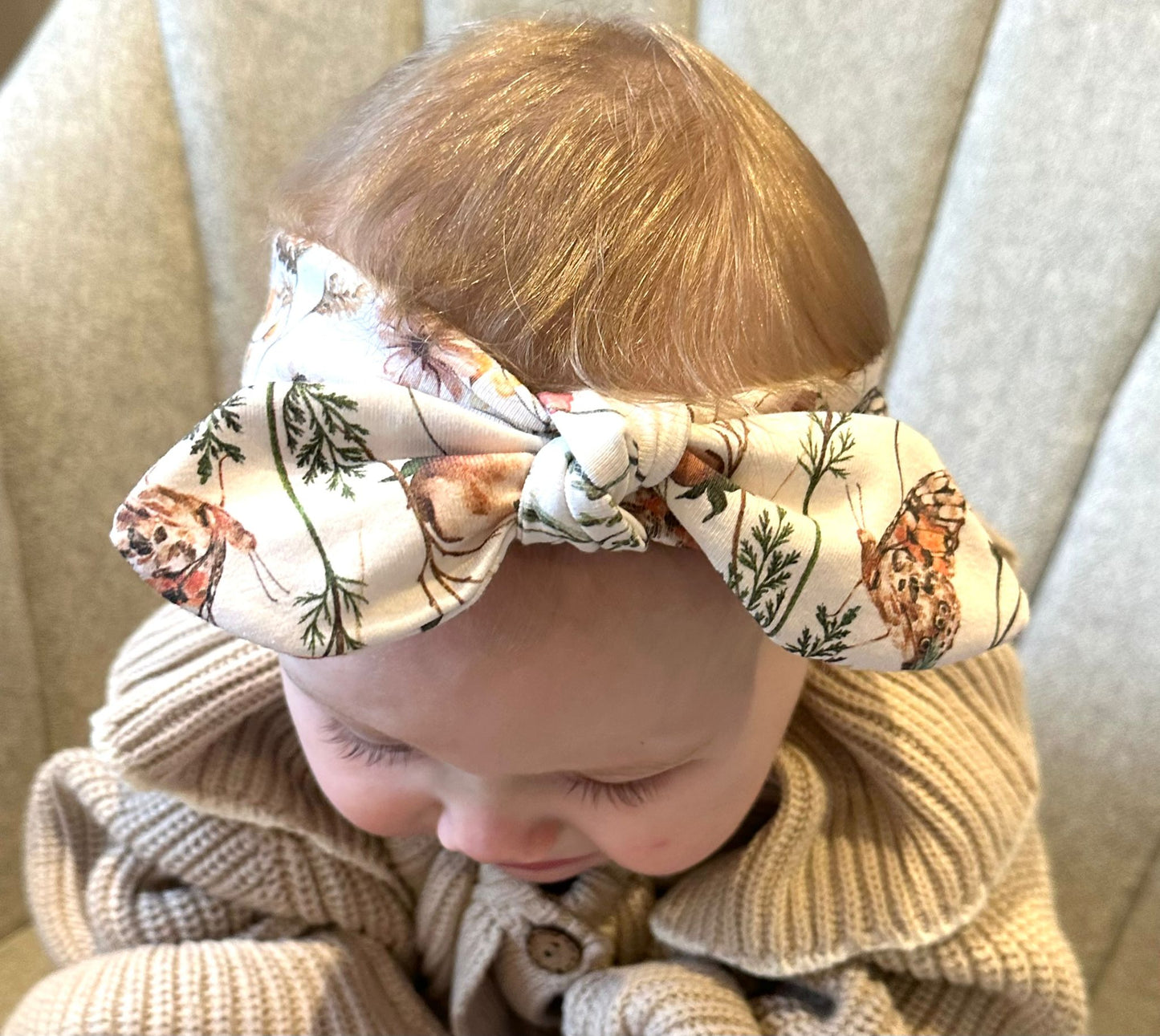 Wild Meadow Knot Bow Headband