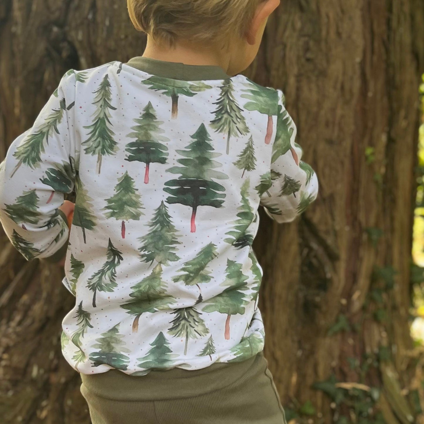 Scandi Woodland Child & Baby Sweatshirt