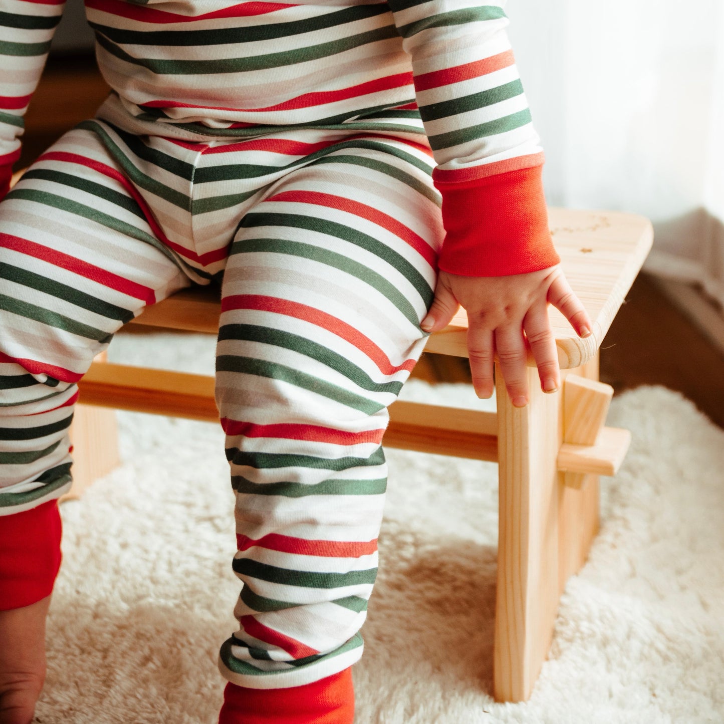 Christmas Stripes Child & Baby Leggings