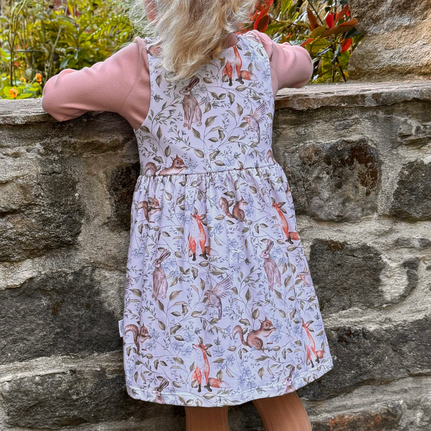 Woodland Companions Child & Baby Pinafore Dress