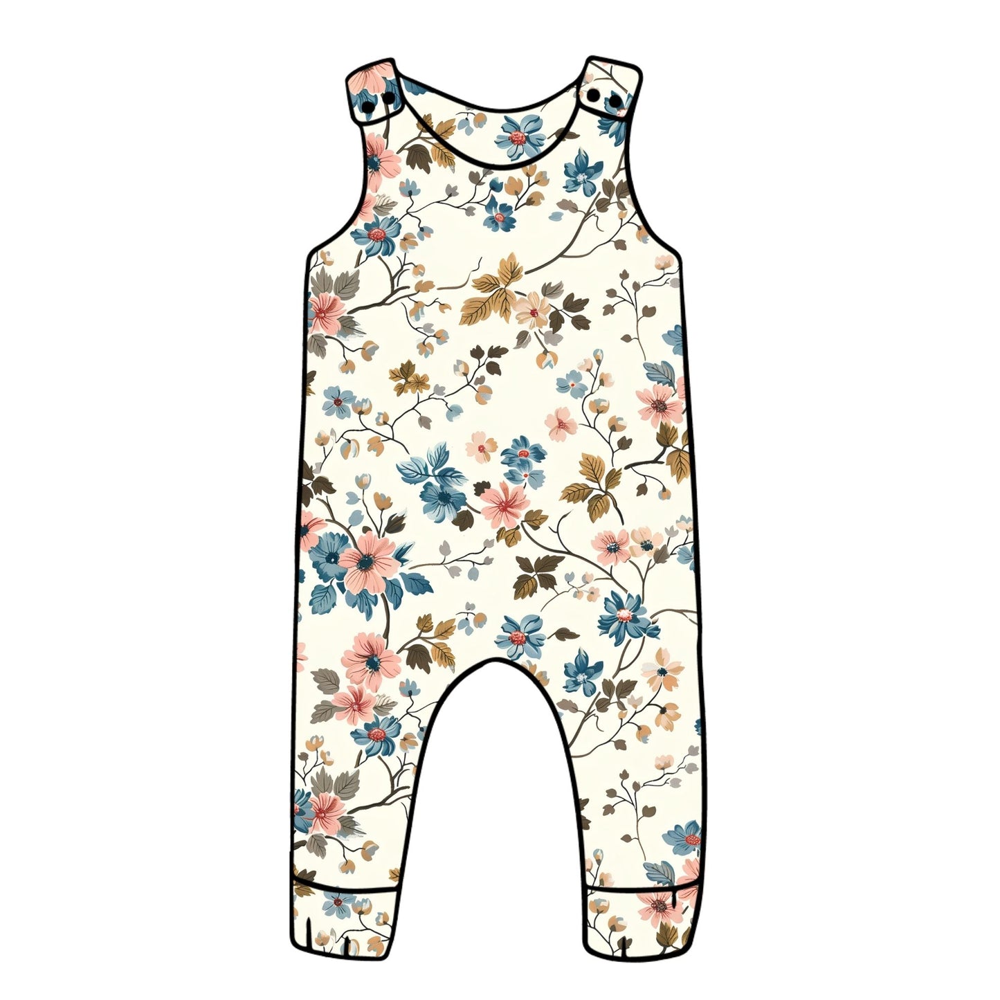 English Garden Child & Baby Full Length Romper