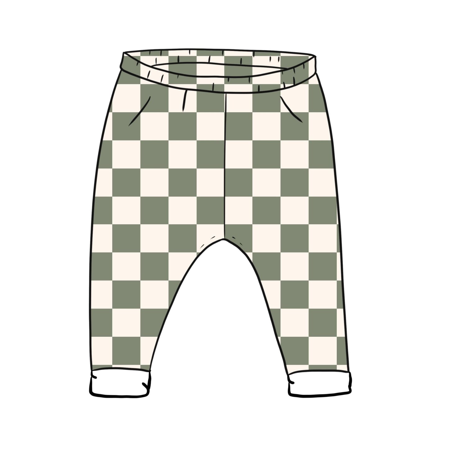 Chequerboard Toddler & Child Leggings