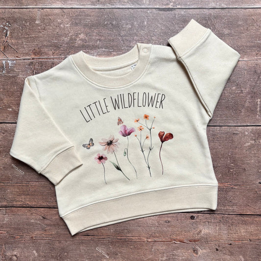 Wildflower Sweatshirt 12-18m (Natural)