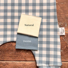 Load image into Gallery viewer, Denim Gingham T-Shirt
