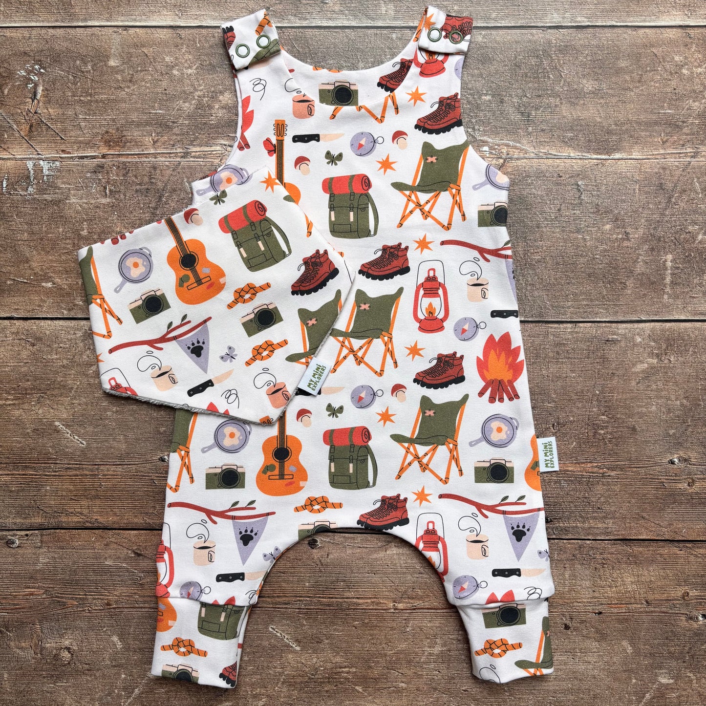 Camping Child & Baby Full Length Romper