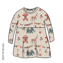 Load image into Gallery viewer, Circus Time T-Shirt Dress
