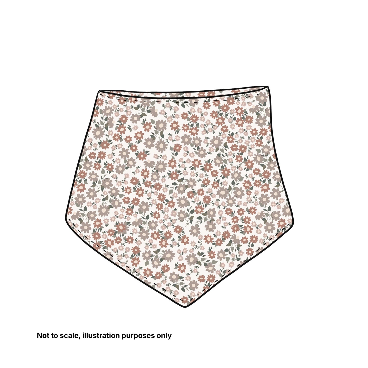 Matching Dribble Bib - Pick your print