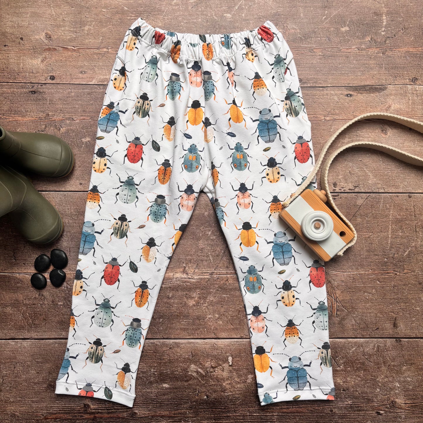 Bright Bugs Toddler & Child Pocket Trousers