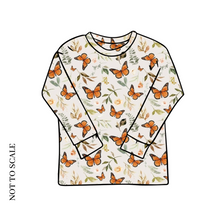 Load image into Gallery viewer, Monarch Butterflies Long Sleeve T-Shirt
