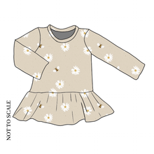 Load image into Gallery viewer, Daisies &amp; Bees Peplum Top
