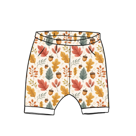 Acorns and Leaves Child & Baby Shorts - Rolled or Hemmed