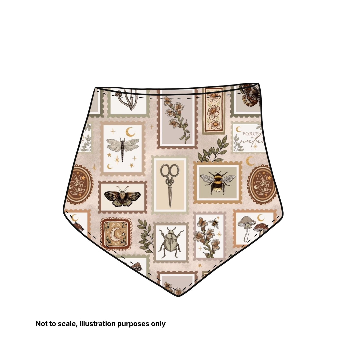 Matching Dribble Bib - Pick your print