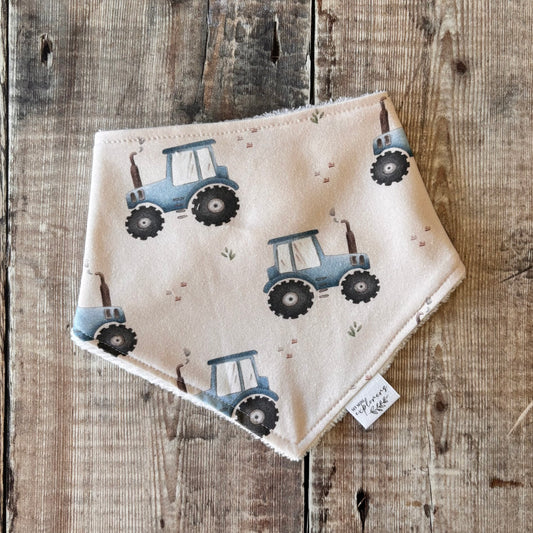 Tractors Dribble Bib