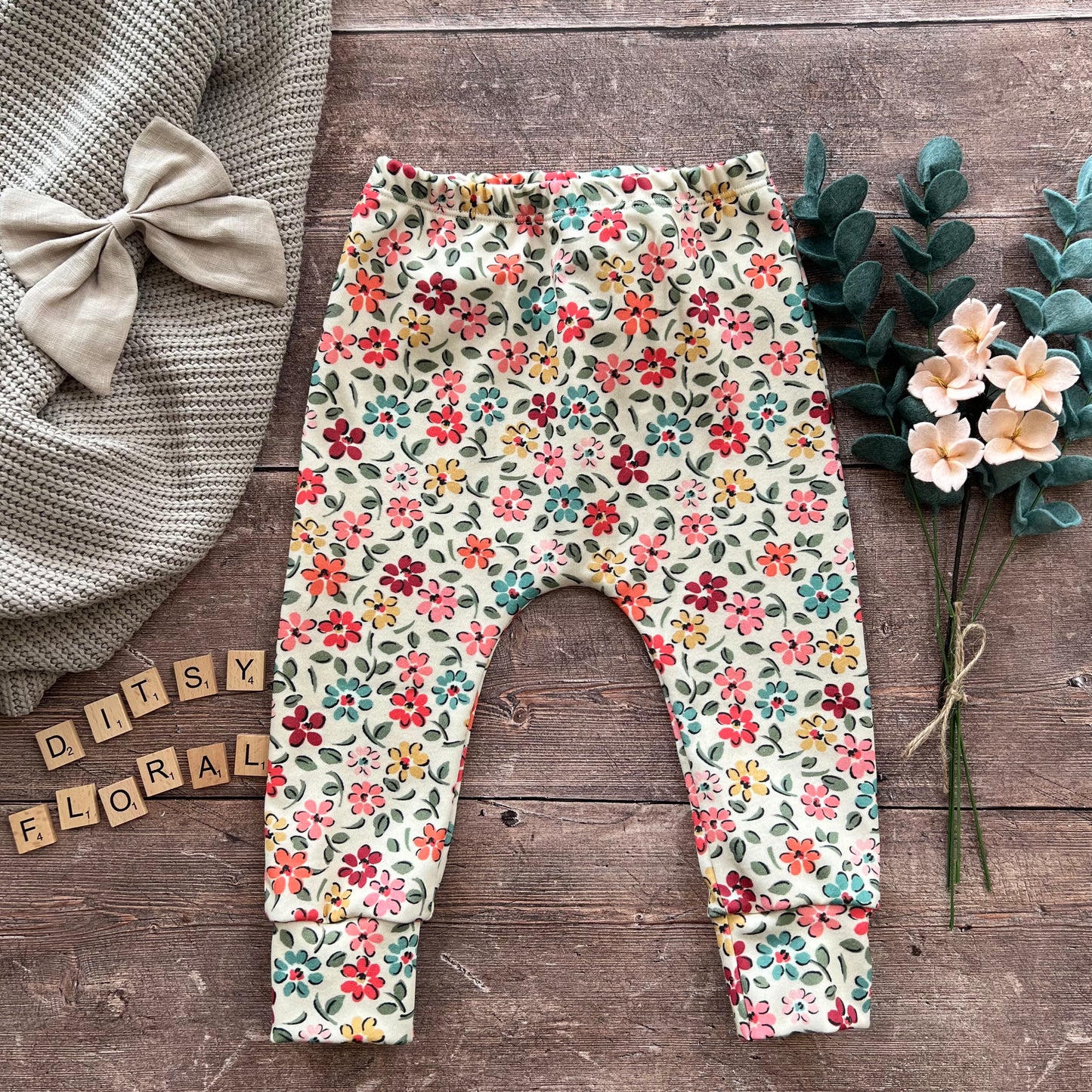 Ditsy Floral Baby & Child Harems