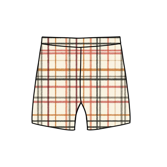 Rustic Plaid Baby & Child Lounge Shorts