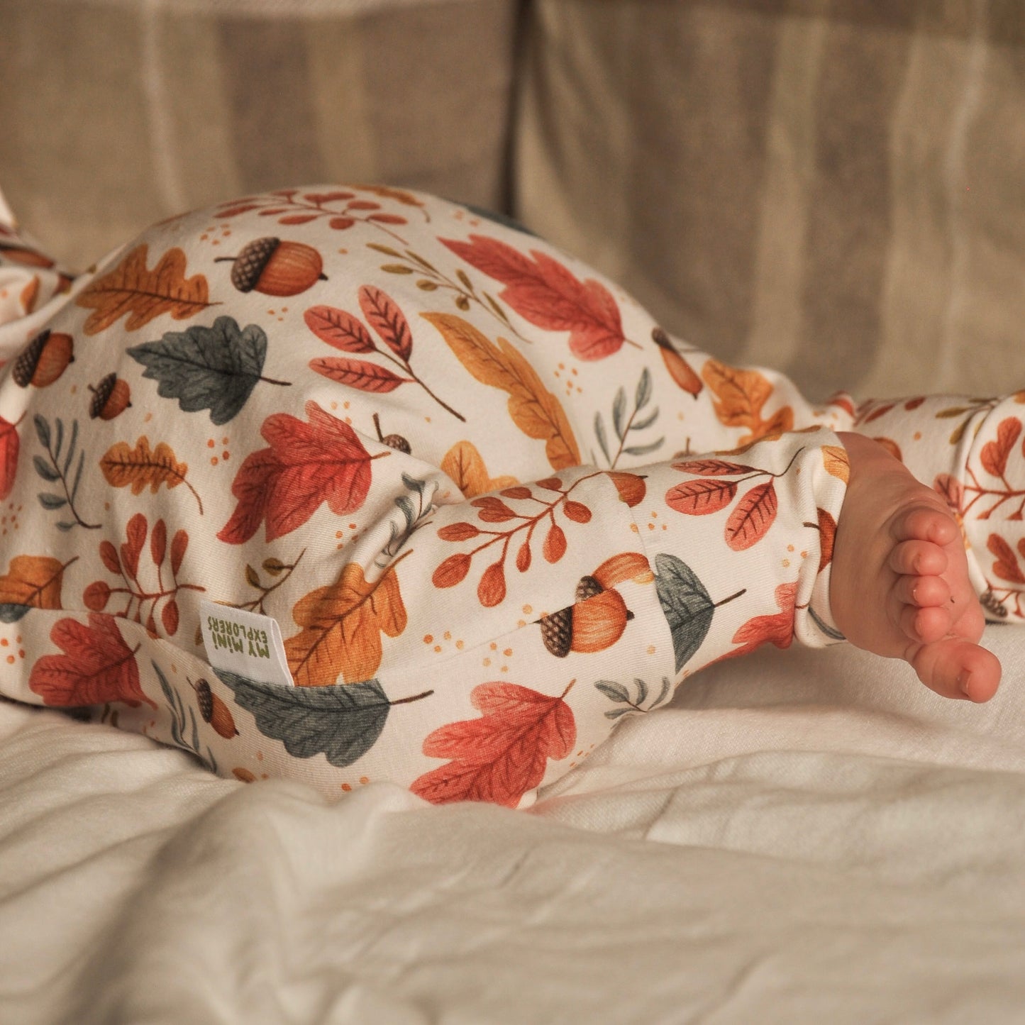 Acorns and Leaves Child & Baby Full Length Romper