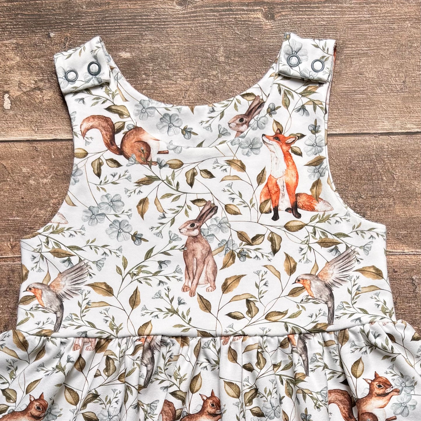 Woodland Companions Child & Baby Pinafore Dress