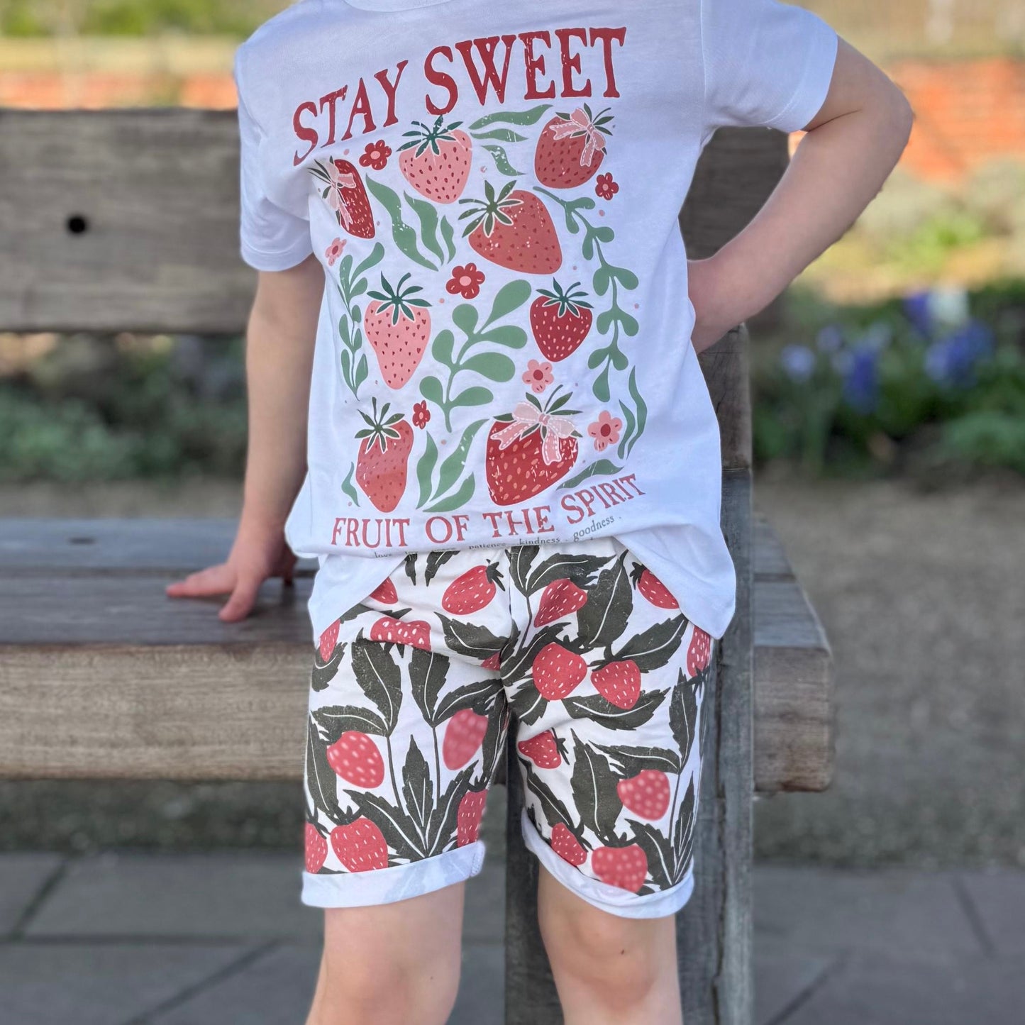 Strawberry Fields Child & Baby Shorts - Rolled or Hemmed