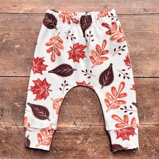 Rustic Autumn Leaves Harems 0-3m