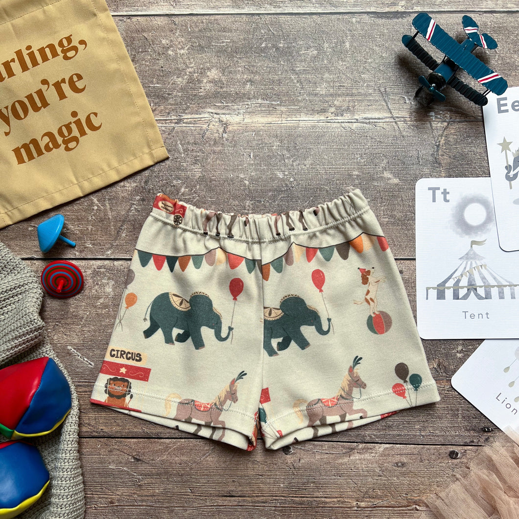 Circus Time Lounge Shorts 9-12m