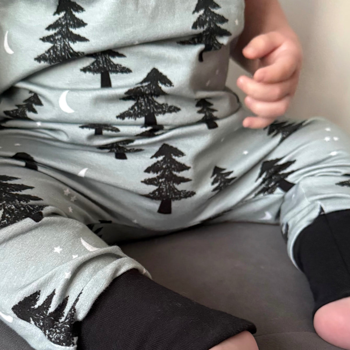 Winter Forest Child & Baby Full Length Romper