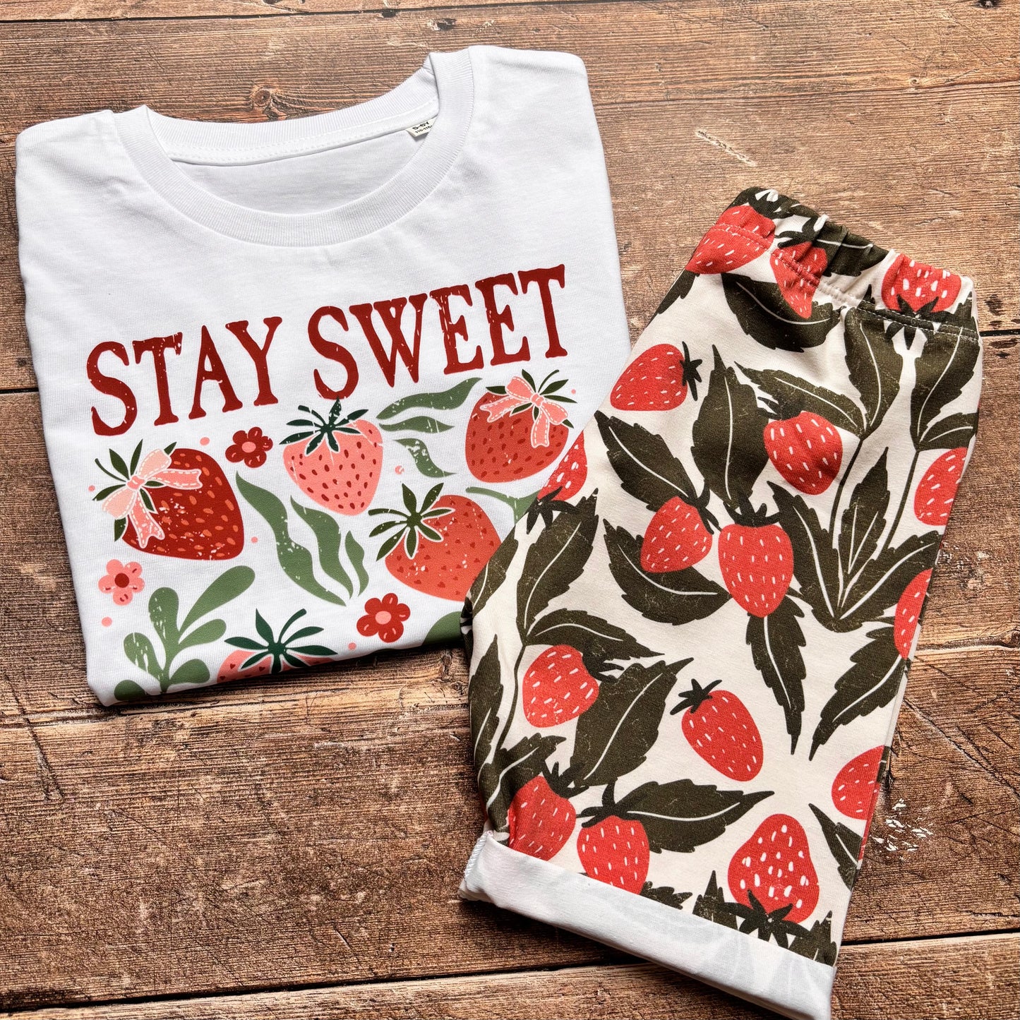 Strawberry Fields Child & Baby Shorts - Rolled or Hemmed