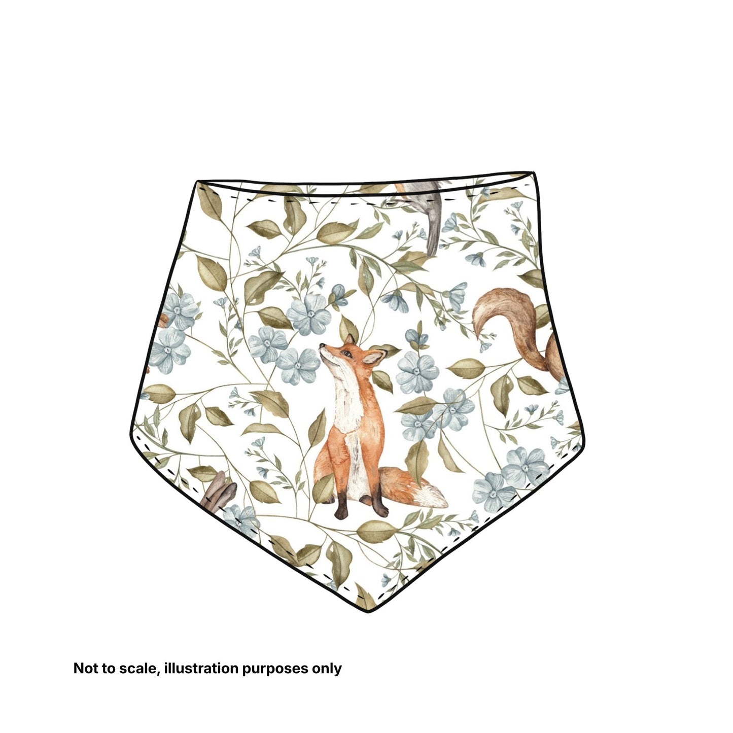 Matching Dribble Bib - Pick your print