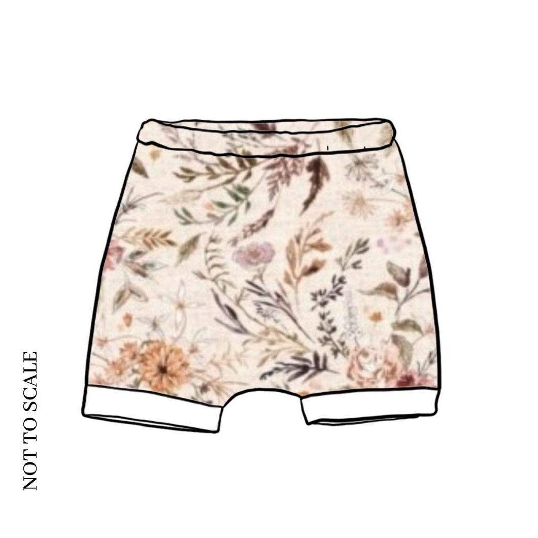 Antique Meadow Rolled Shorts