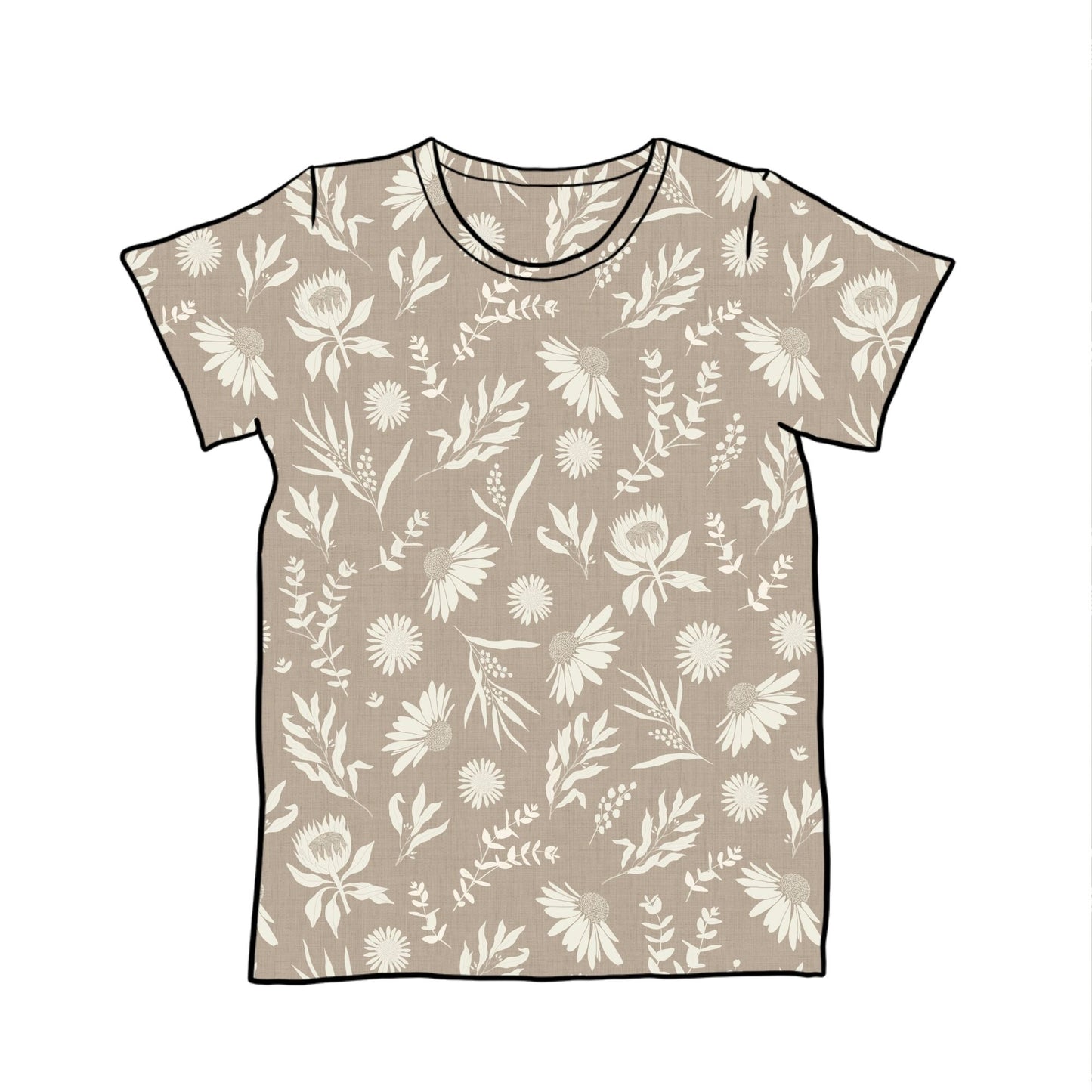 Linen Meadow Child & Baby T-Shirt - Short or Long Sleeve