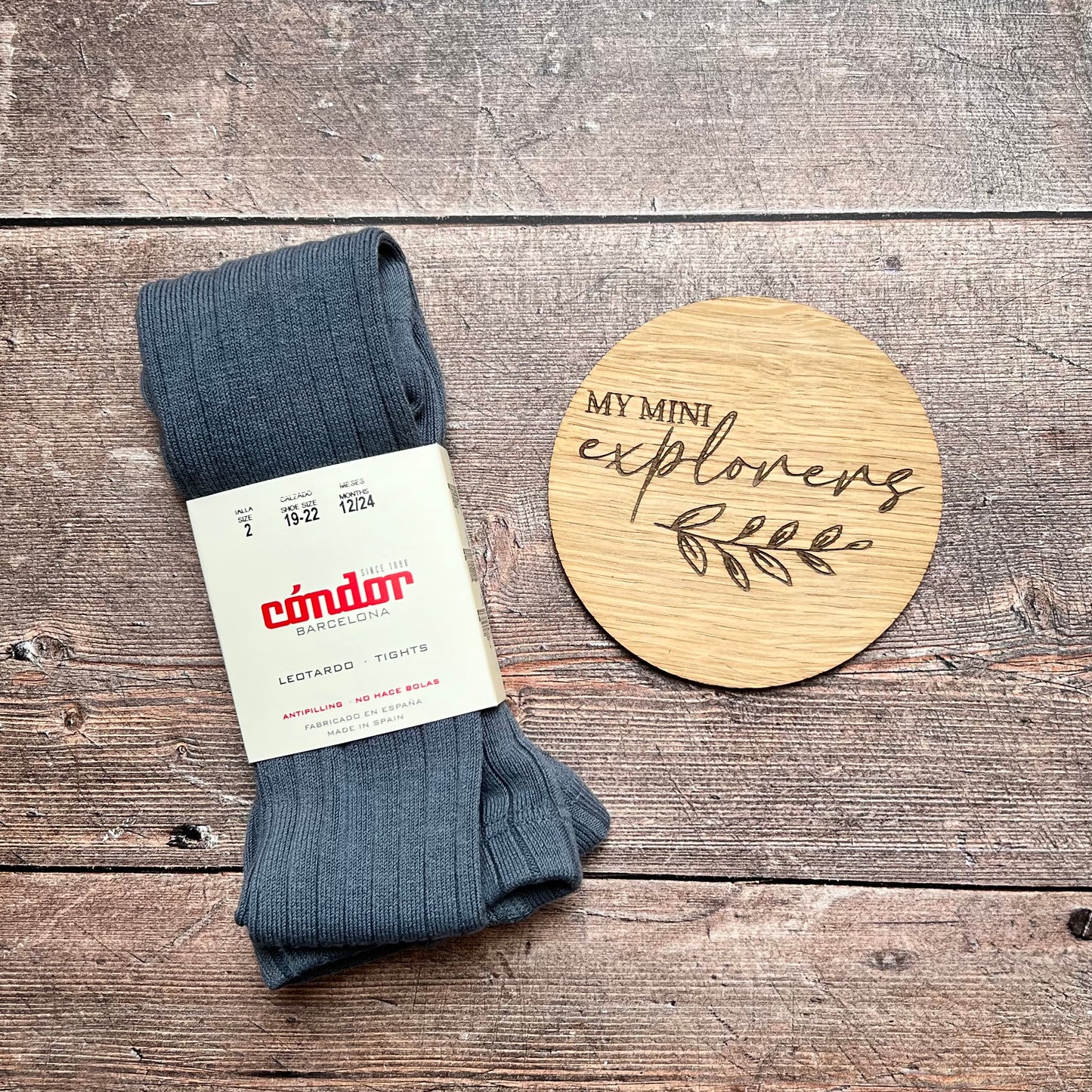 Cóndor Cotton Rib Tights - ZINC 252