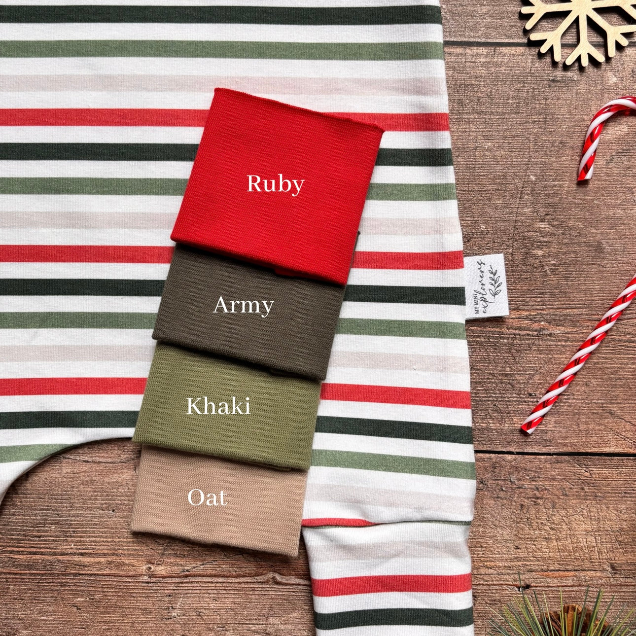 Christmas Stripes Child & Baby Sweatshirt