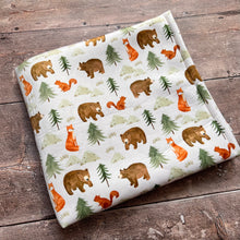 Load image into Gallery viewer, Forest Friends Sherpa Blanket
