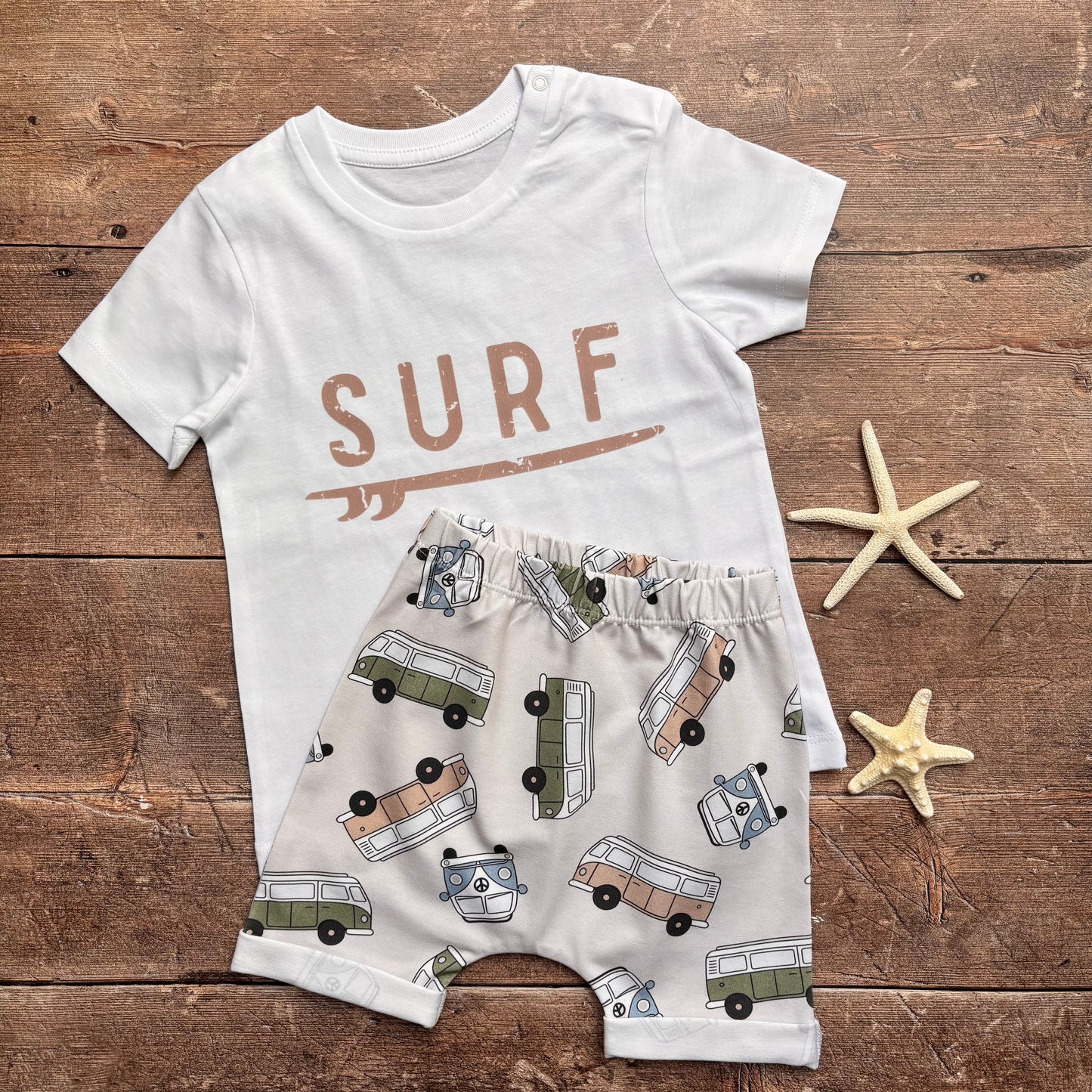 Classic Campers Child & Baby Shorts - Rolled or Hemmed