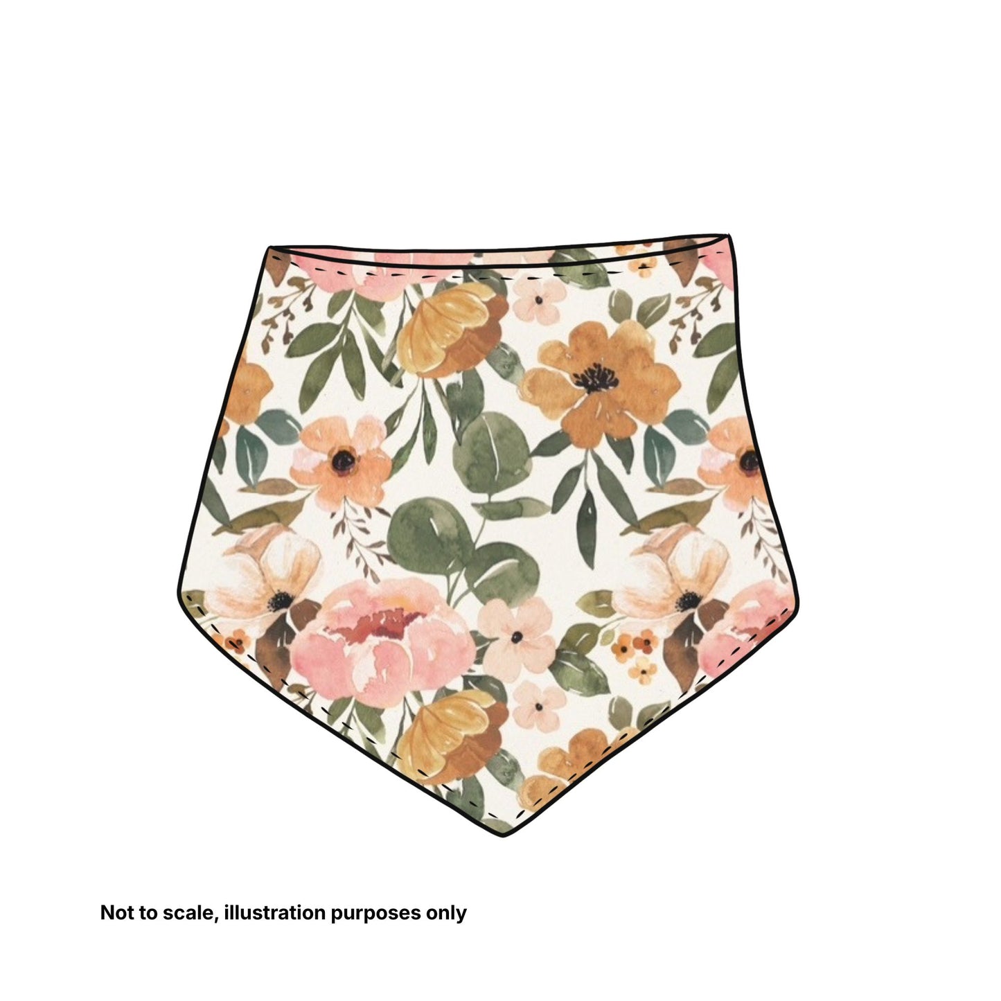 Matching Dribble Bib - Pick your print