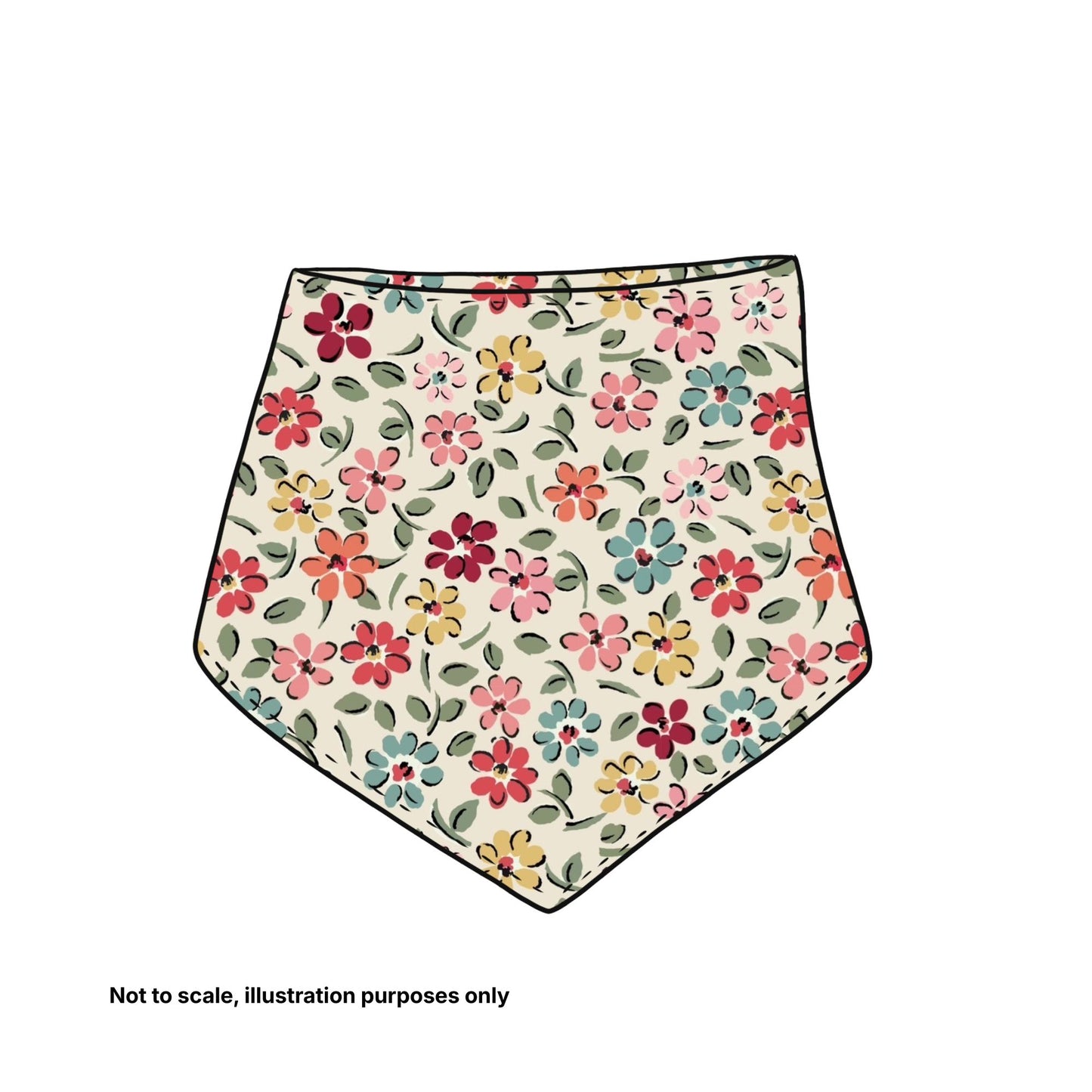 Matching Dribble Bib - Pick your print