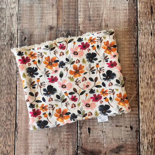 Wild Floral Snood 1-4 years (sherpa fleece inside)