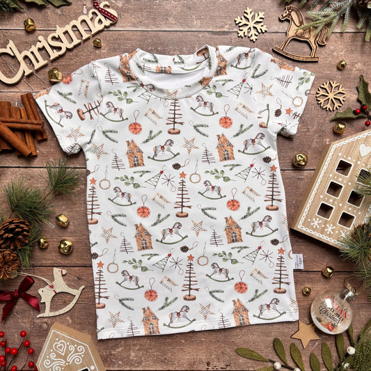 Scandi Christmas Child & Baby T-Shirt