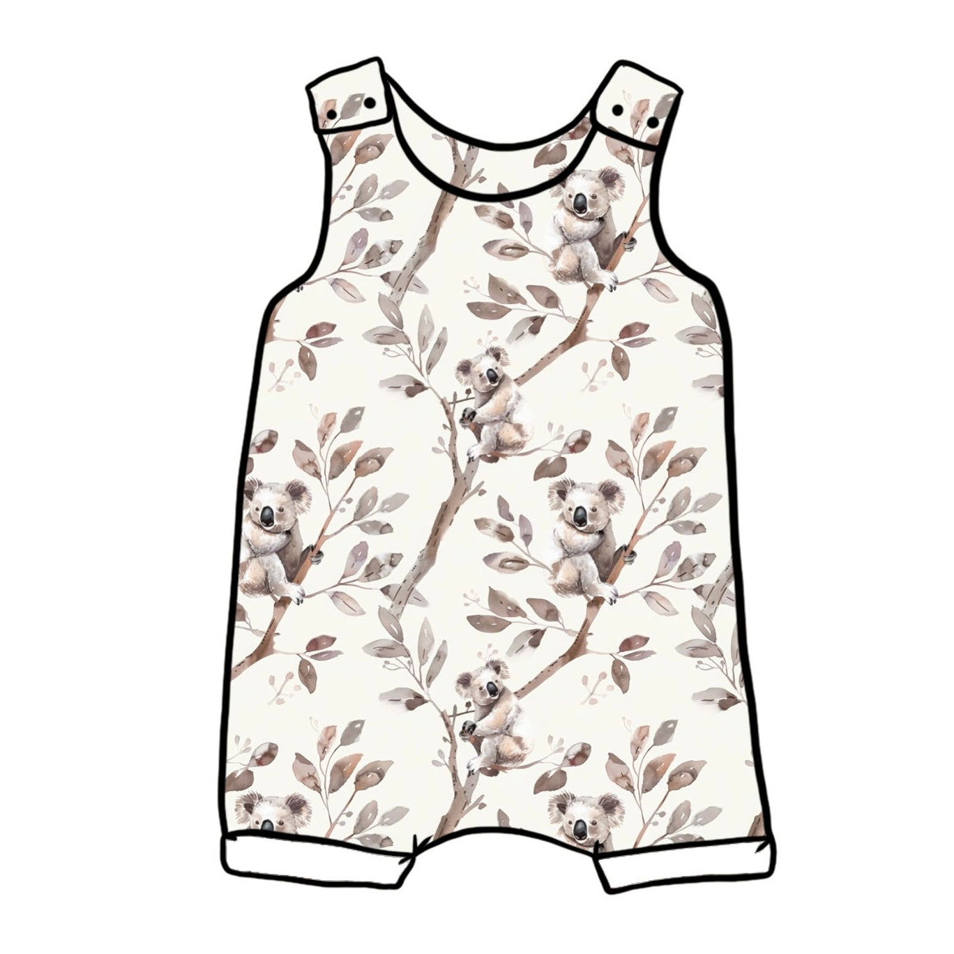 Koalas Short Romper