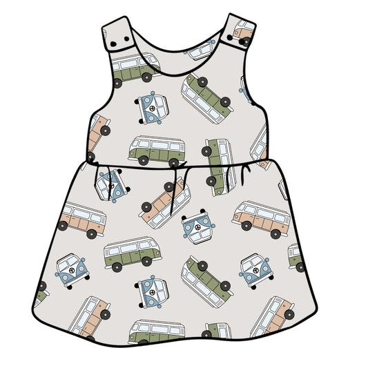 Classic Campers Child & Baby Pinafore Dress