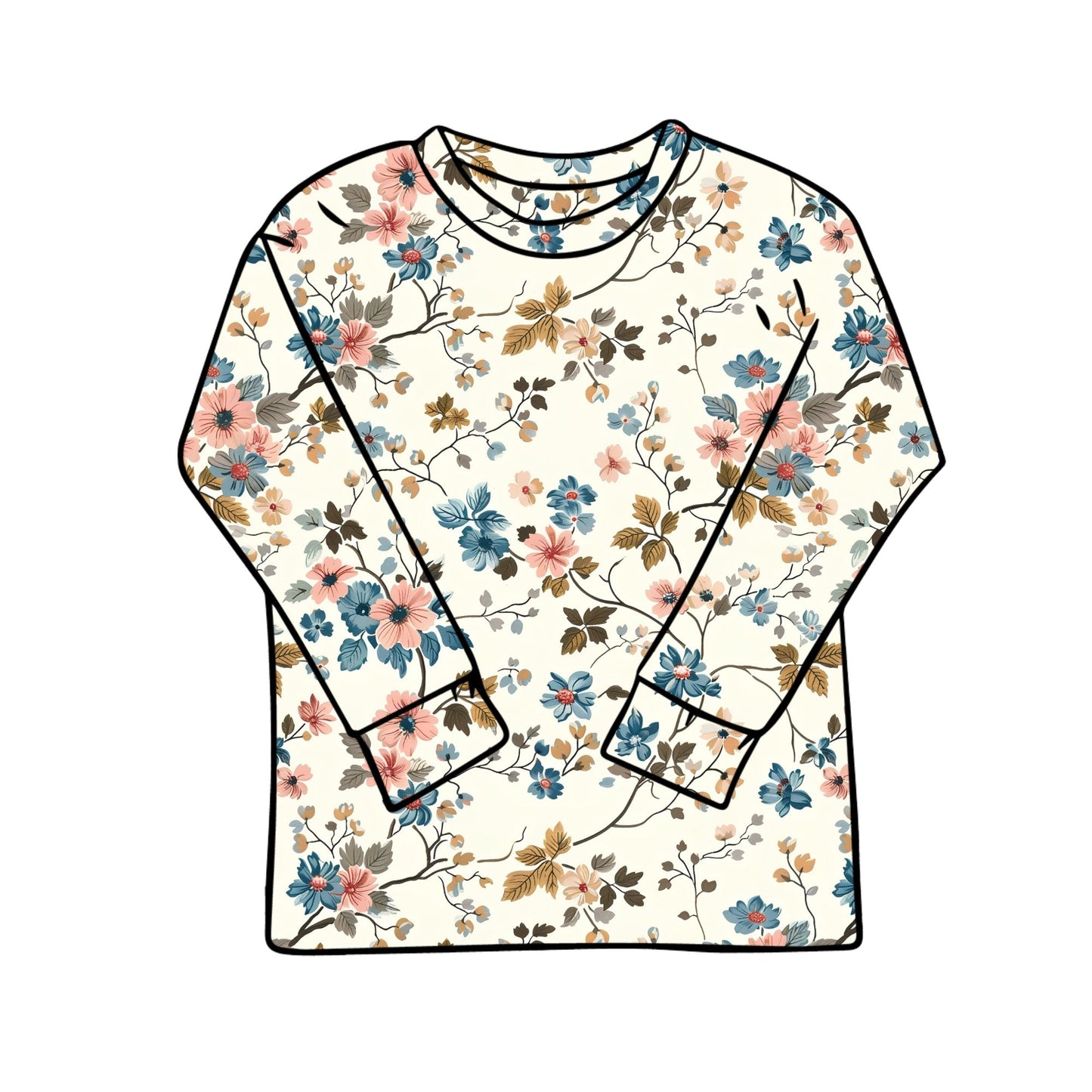 English Garden Child & Baby T-Shirt - Short or Long Sleeve