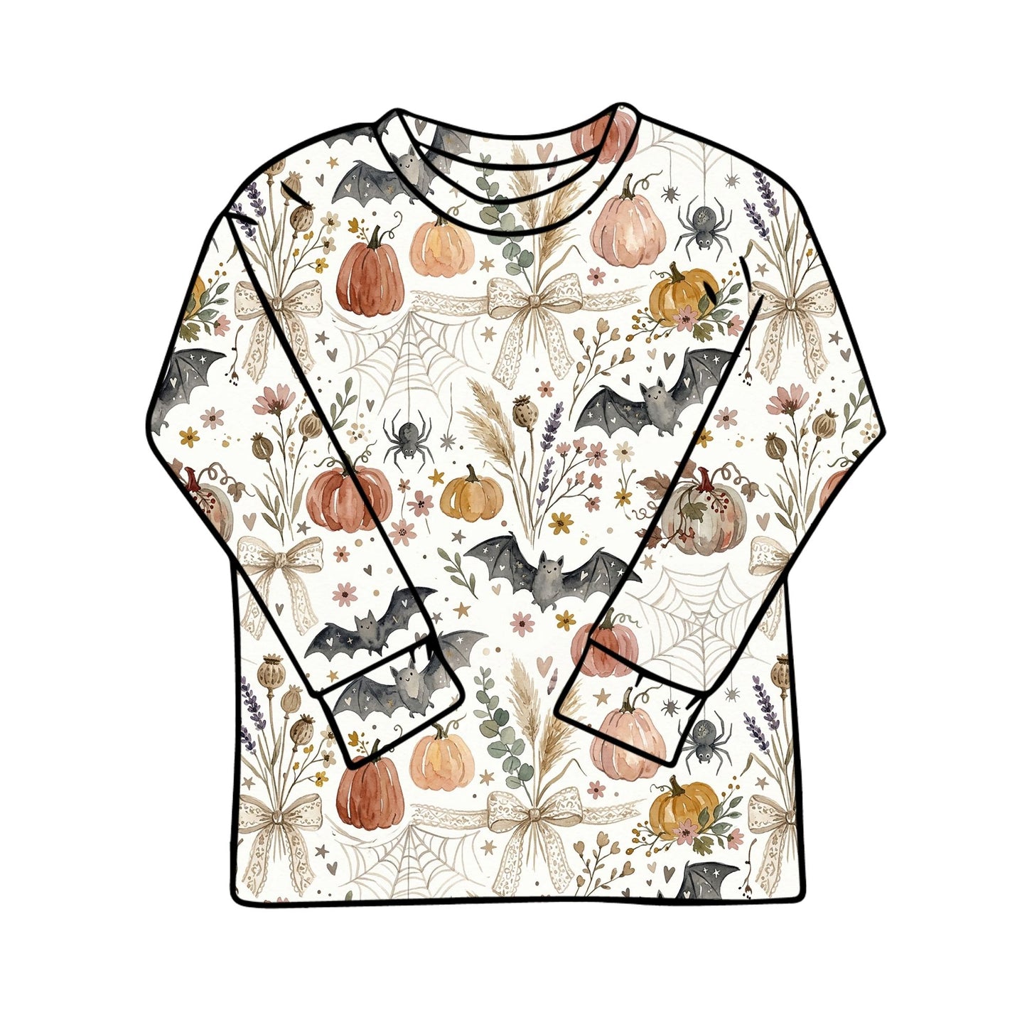 Boho Halloween Child & Baby T-Shirt - Short or Long Sleeve